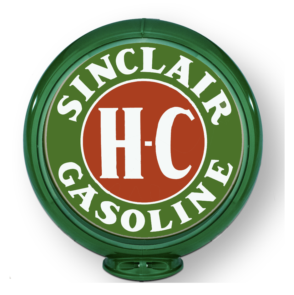 Sinclair H-C 13.5" Gas Pump Globe w/ Steel Body G182 Guarantee Pay