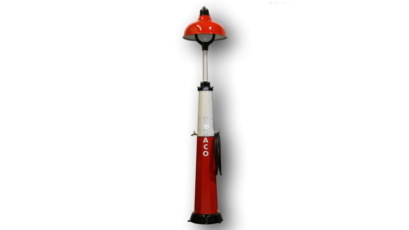 Texaco Reproduction Island Light - white/red