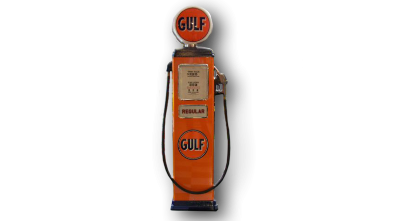 Gulf 1950 Erie Computer Gas Pump