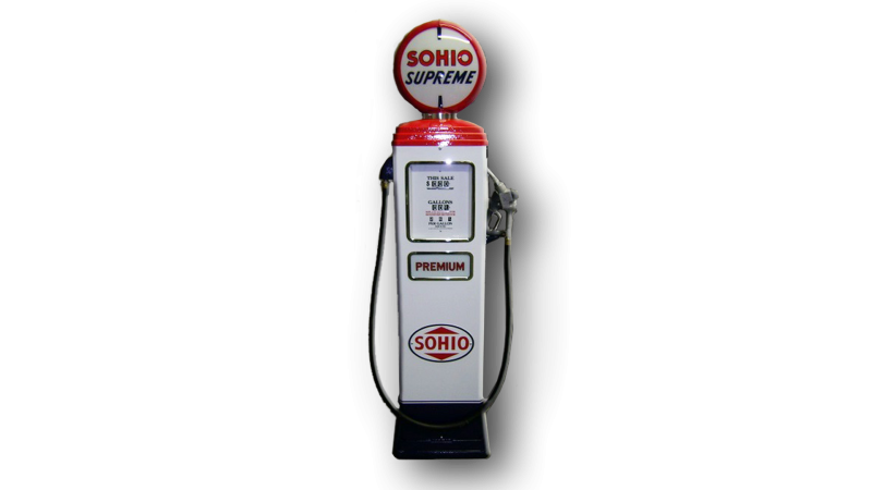 SOHIO 1950 Erie Computer Gas Pump