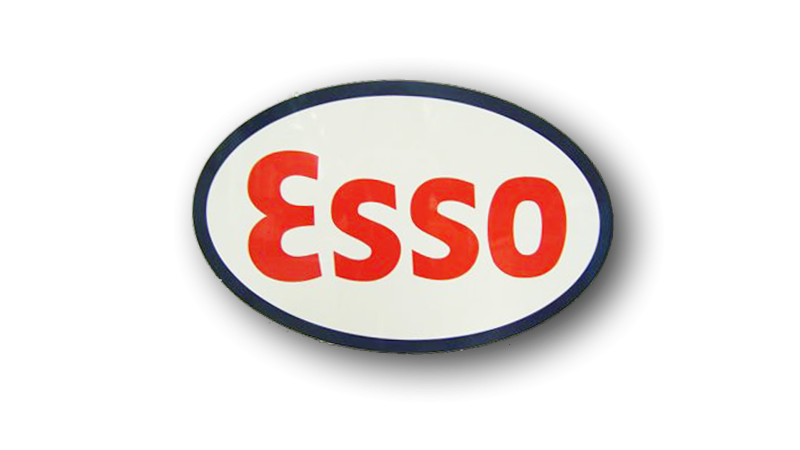 Esso Oval - Single sided