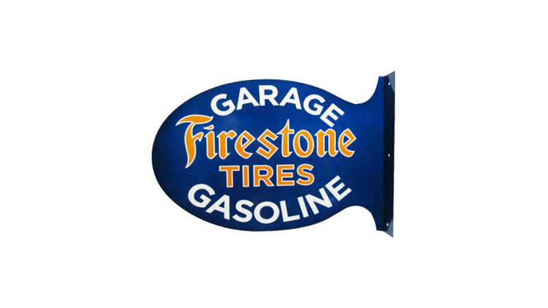 Firestone Tires Flange Sign