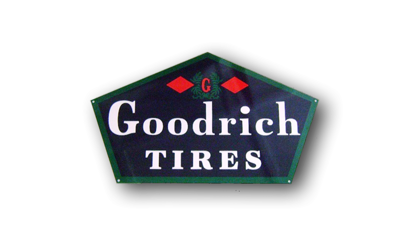 Goodrich Tires sign